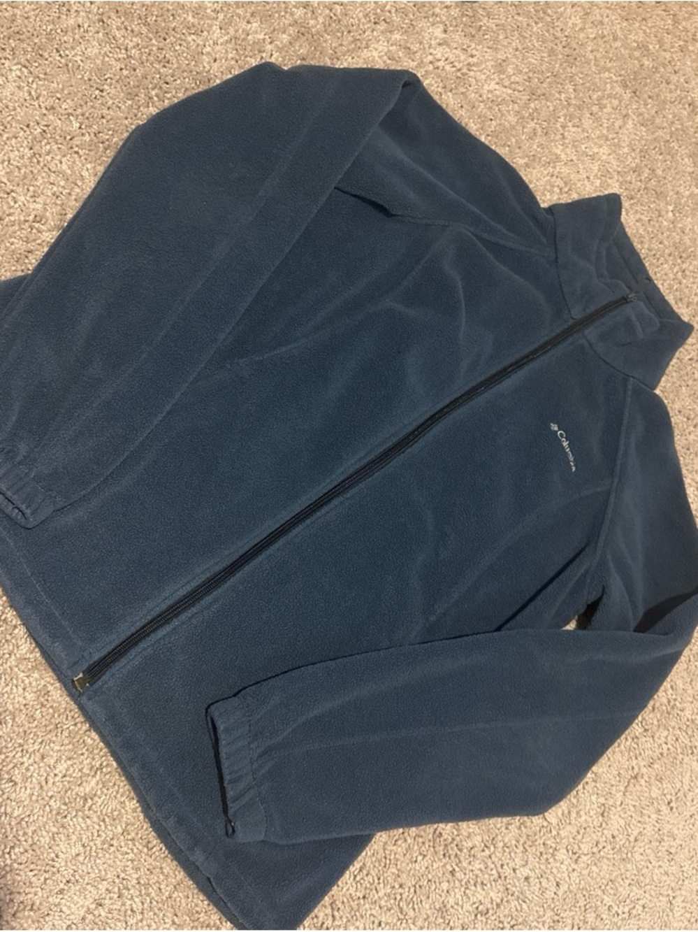 Columbia women’s Blue Full-Zip Fleece Jacket